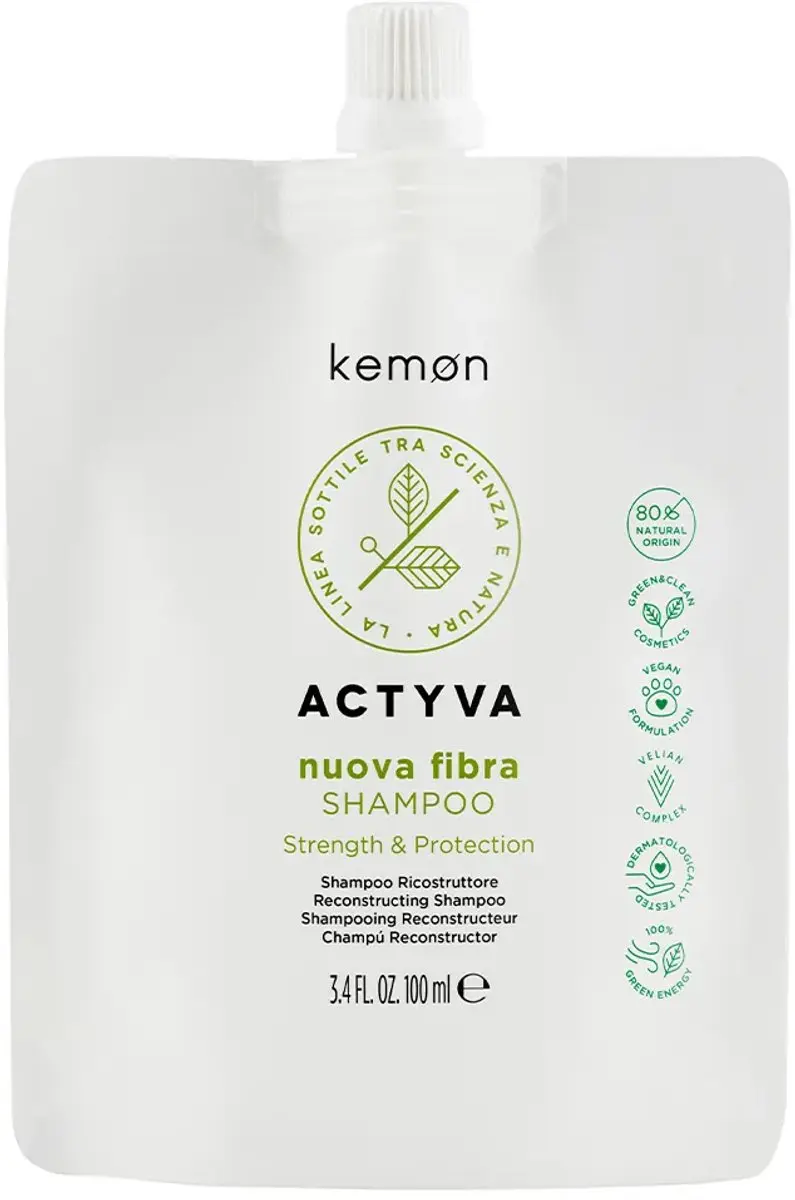Kemon Actyva Nuova Fibra Shampoo 100ml