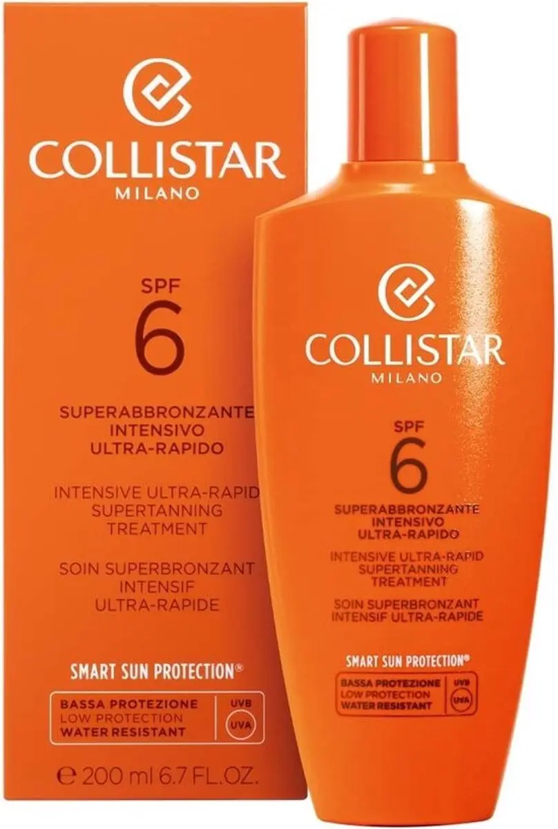 Collistar Intensive Ultra-Rapid Supertanning Zonnebrand SPF 6 - 200ml