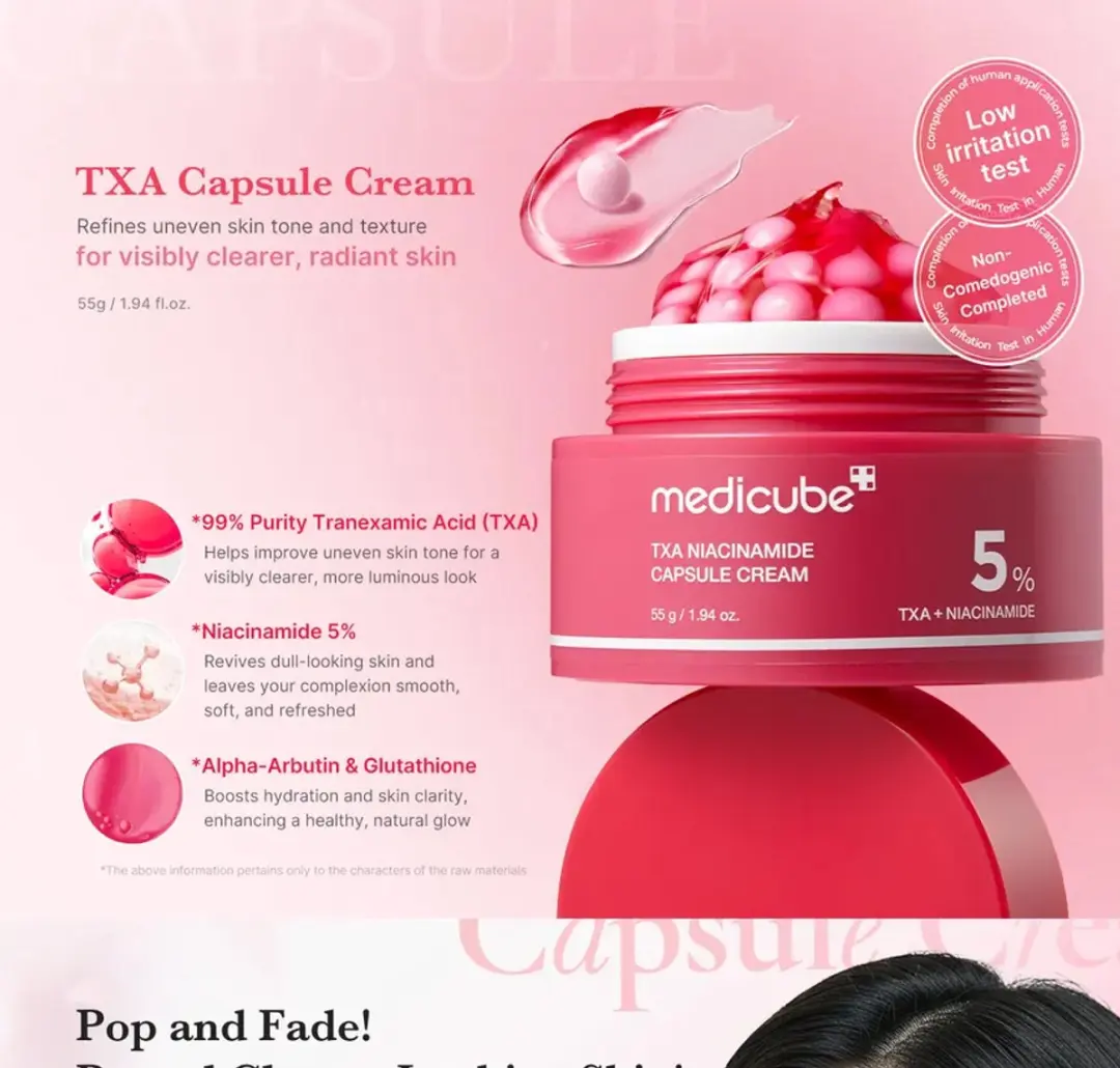 Medicube TXA Niacinamide Capsule Cream 55g