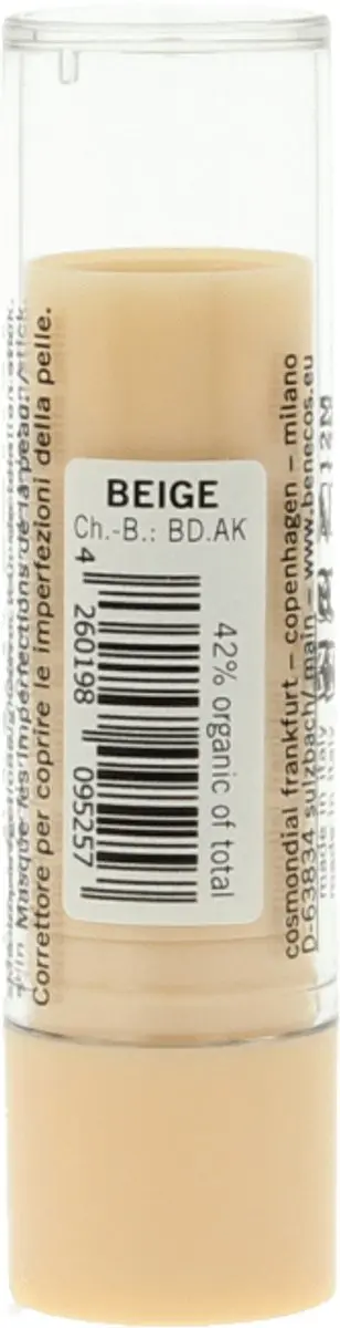 Benecos Coverstick Beige - 4.5g