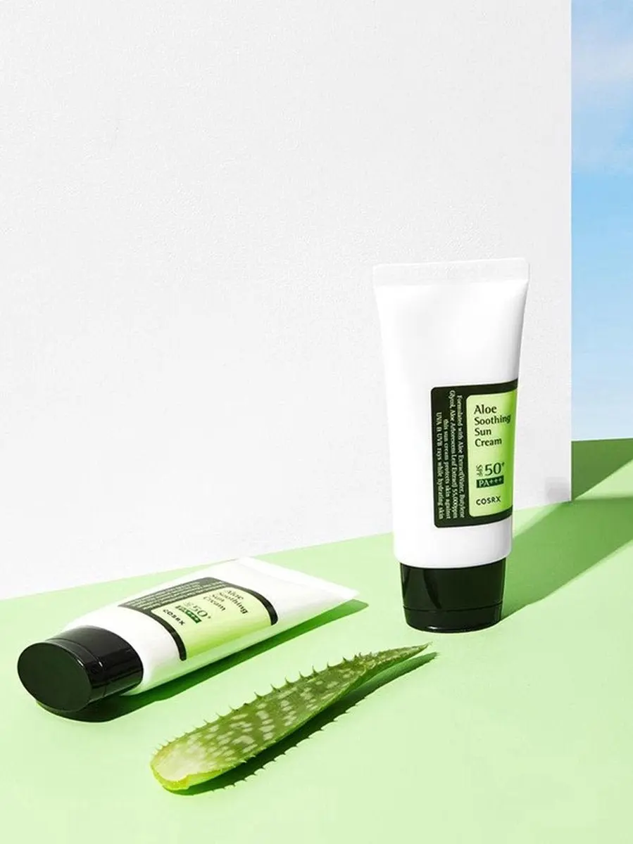 CosRx Aloe Soothing Sun Cream SPF50+ 50ml - afbeelding 6 van 6