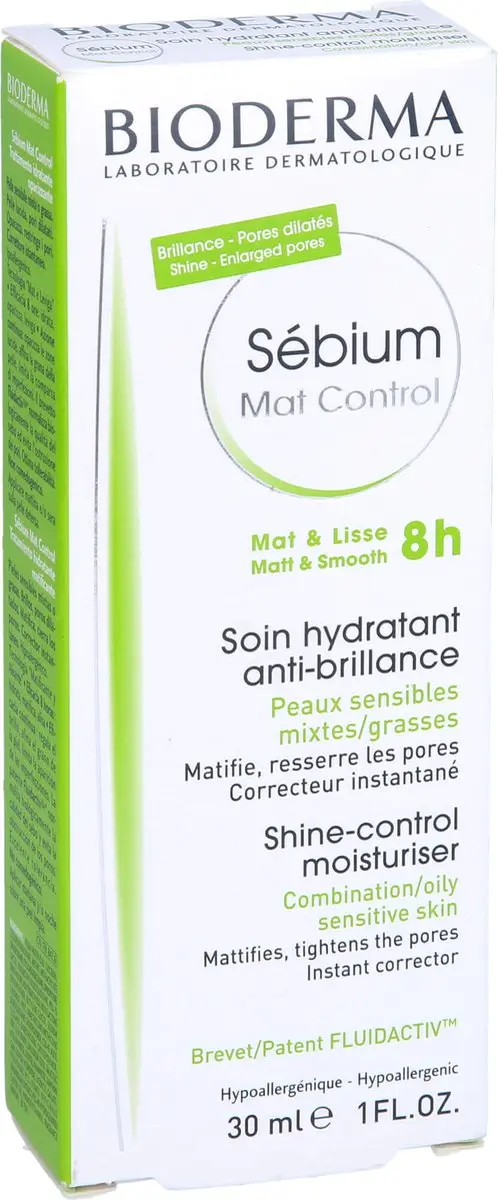 Bioderma Sébium Mat Control Hydratant 30ml