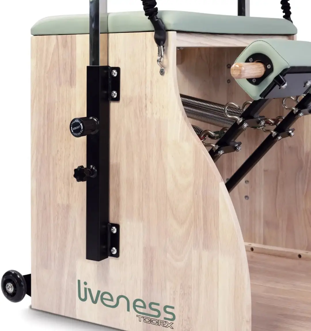Toorx Liveness PTX1800 Wunda Chair - Eikenhout Groen