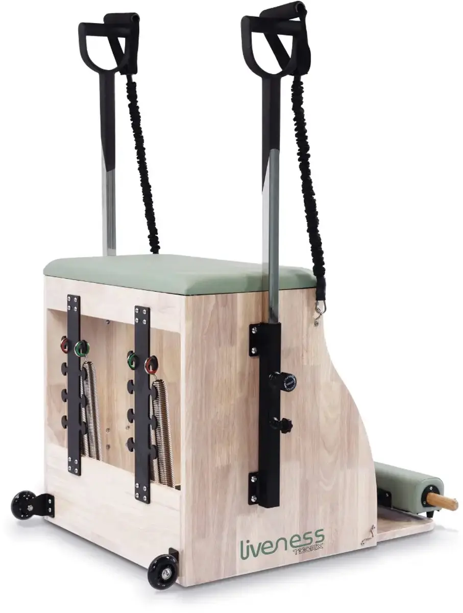 Toorx Liveness PTX1800 Wunda Chair - Eikenhout Groen