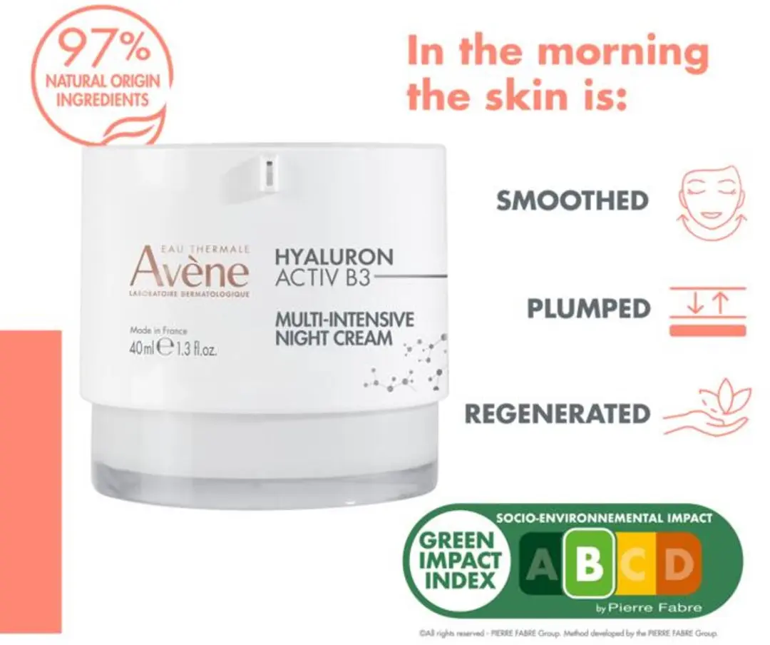 Avène Hyaluron Activ B3 Nachtcrème 40ml