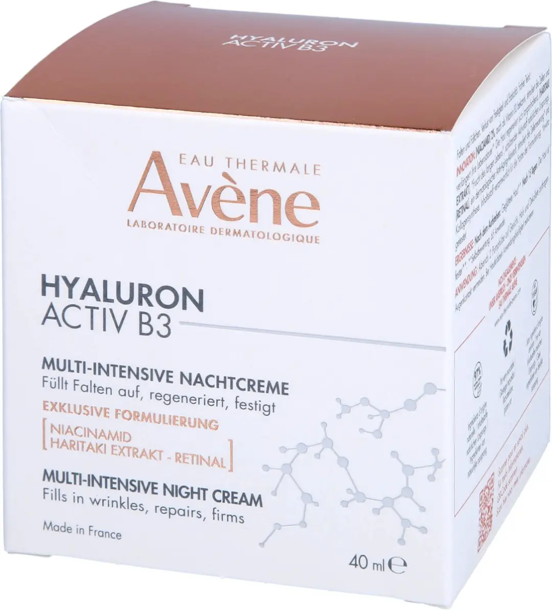 Avène Hyaluron Activ B3 Nachtcrème 40ml