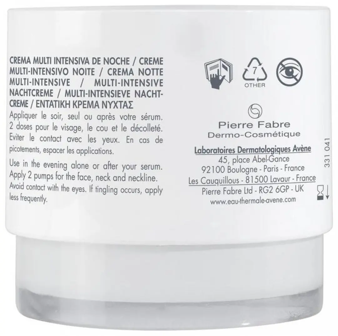 Avène Hyaluron Activ B3 Nachtcrème 40ml
