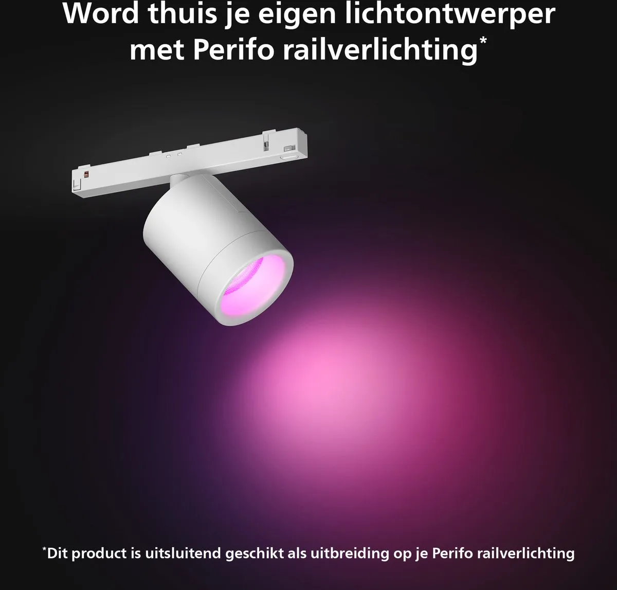 Philips Hue Perifo Opbouwspot RGBW - Wit