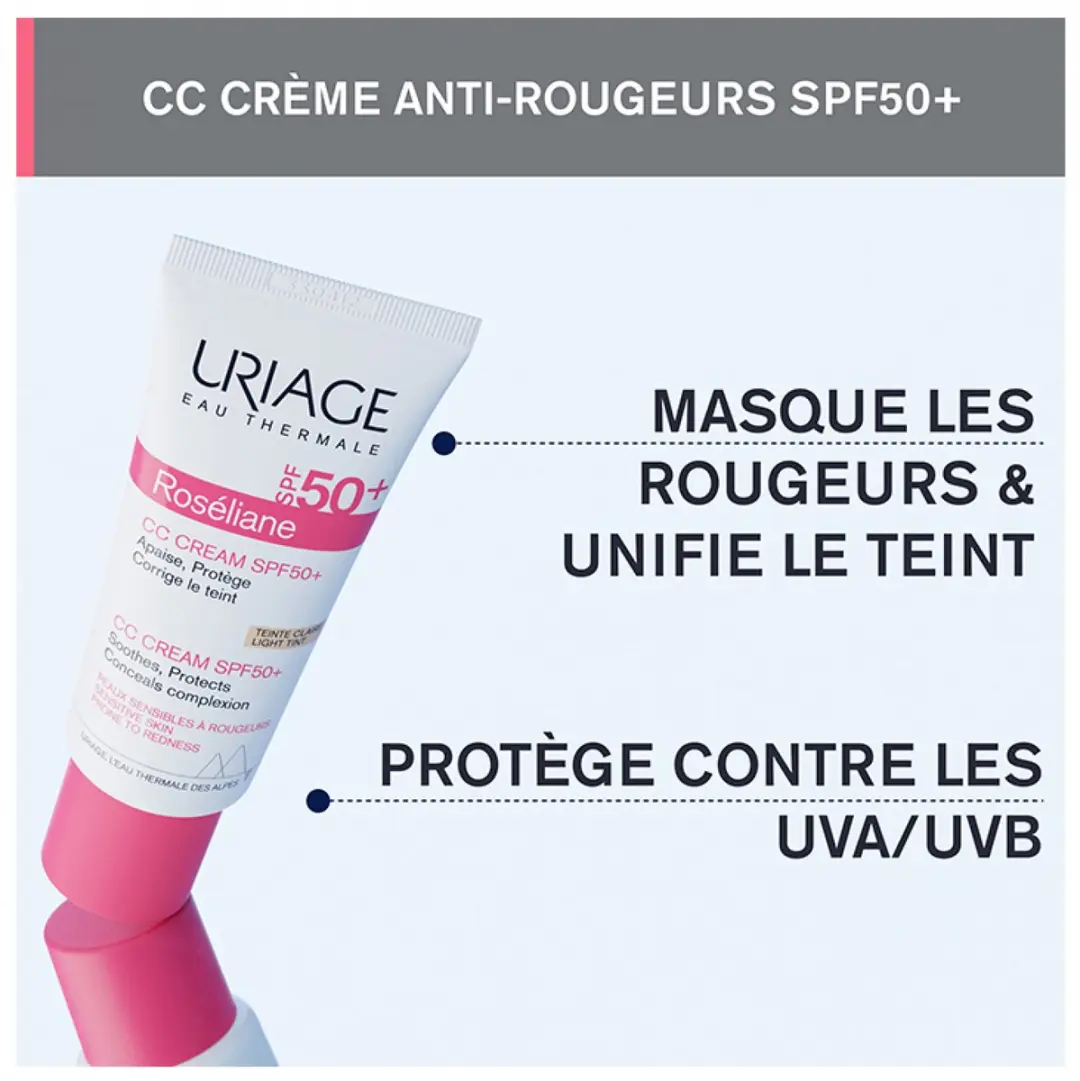 Uriage Roseliane CC Crème SPF 50+ 40ml