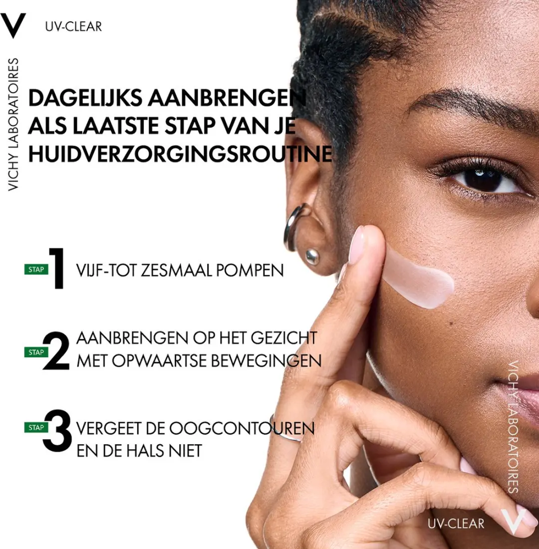 Vichy Capital Soleil UV Clear Gezicht Zonnebrand SPF50+ 40ml