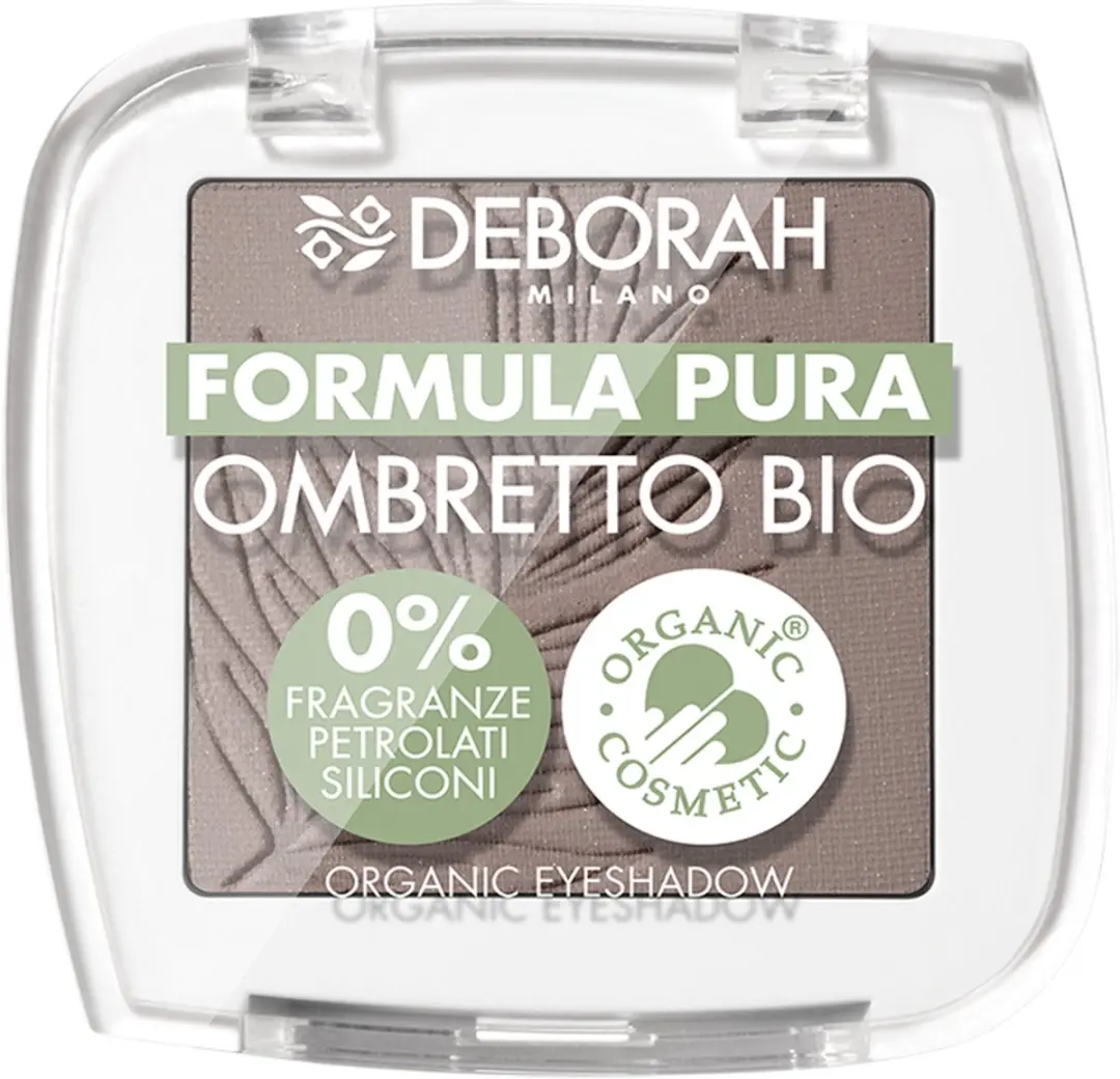Deborah Milano Formula Pura Eyeshadow Bio 09 Mat Grey Brown