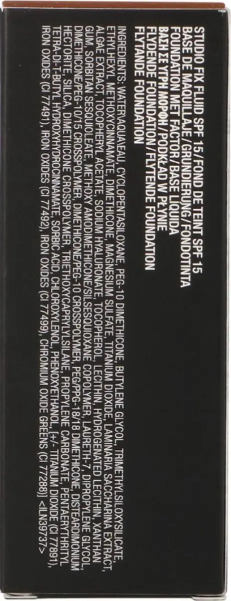 MAC Studio Fix Fluid SPF 15 NW58 - 30ml - afbeelding 6 van 6