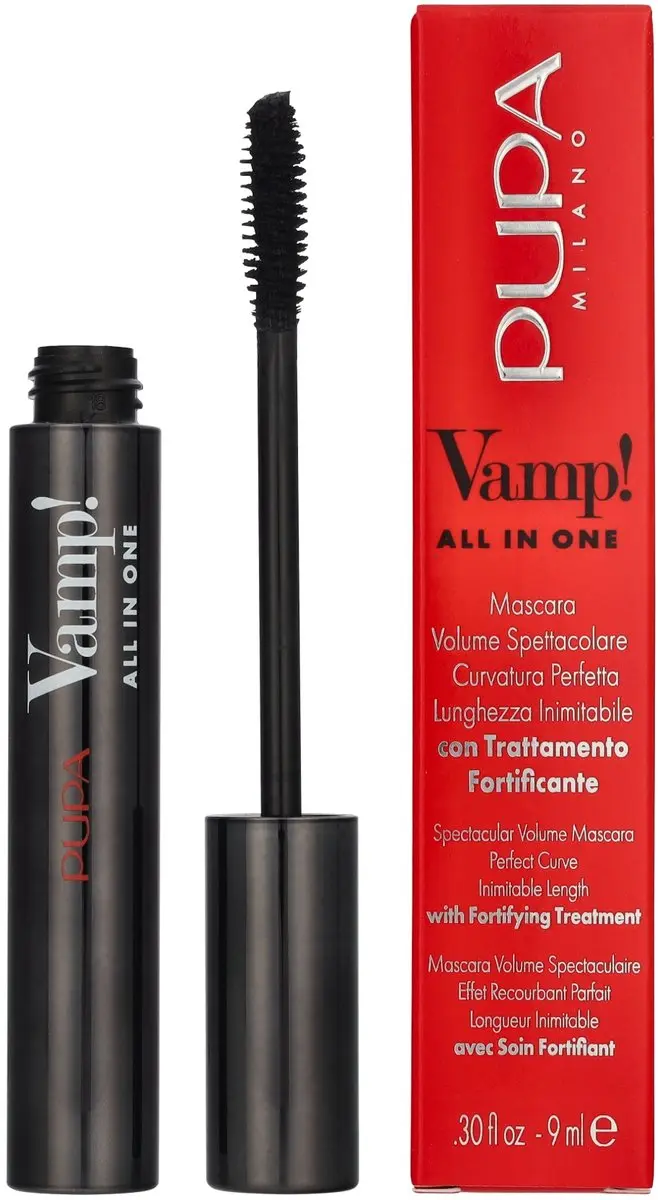 Pupa Milano Vamp! All In One Mascara 101 Extra Black - 9ml
