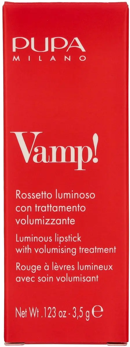 Pupa Milano Vamp! ExtreMe Colour Lipstick 305 True Orange - 3,5 g - afbeelding 6 van 6