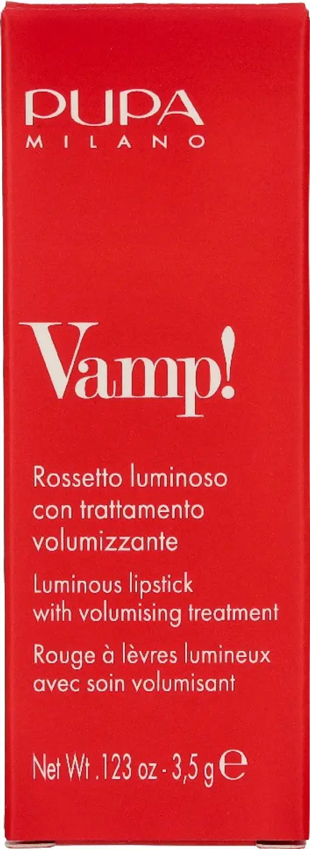 Pupa Milano Vamp! ExtreMe Colour Lipstick 305 True Orange - 3,5 g