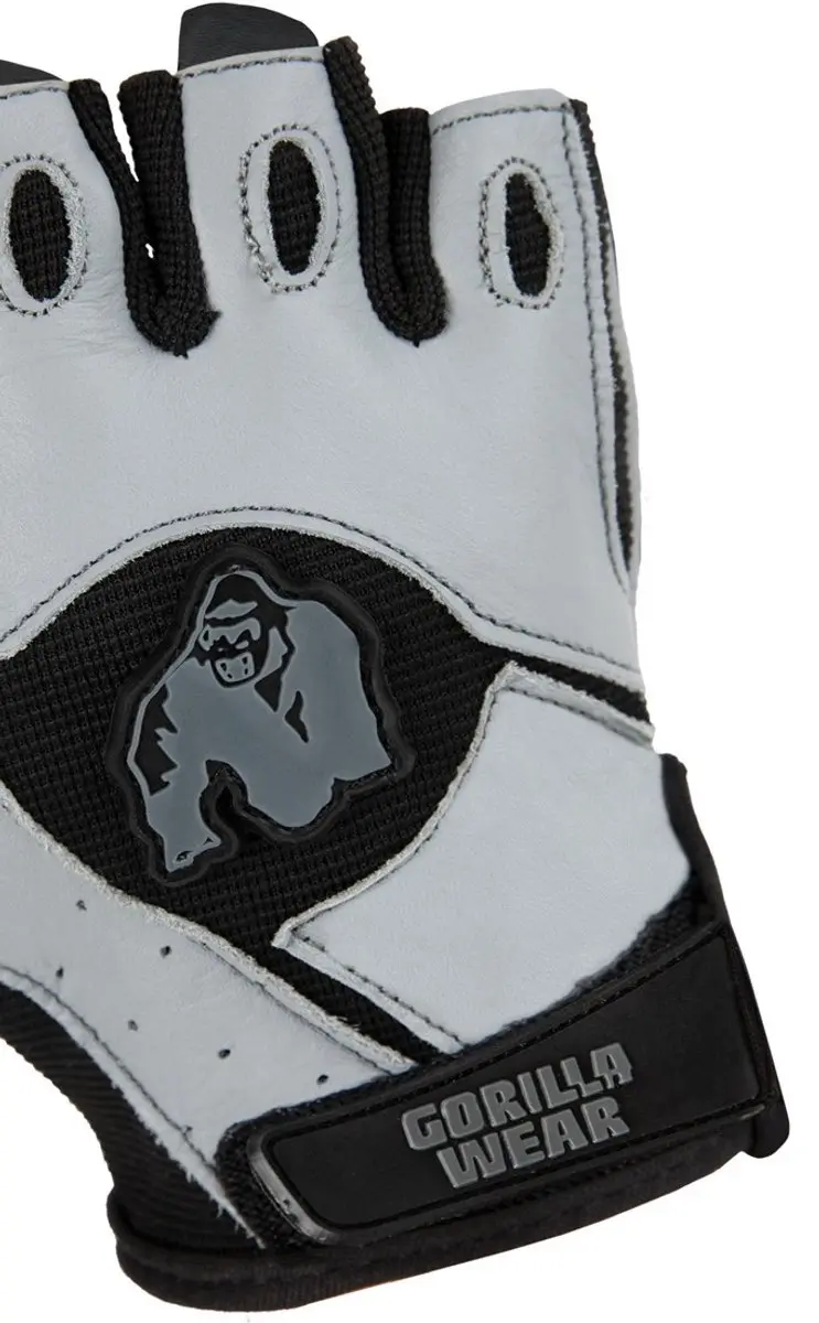 Gorilla Wear Mitchell Handschoenen - Zwart/Grijs S