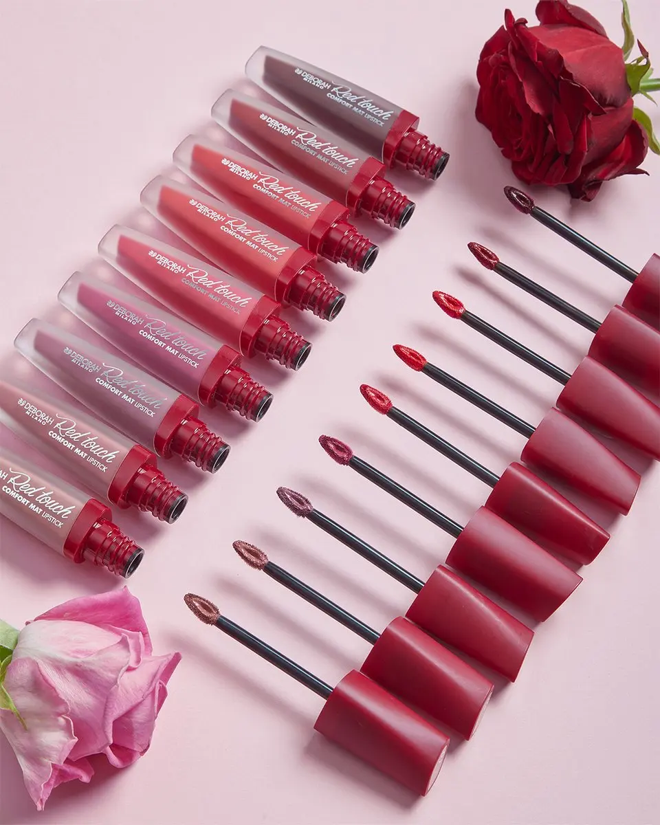 Deborah Milano Red Touch Mat Lipstick 15 Glam Mauve - 5ml