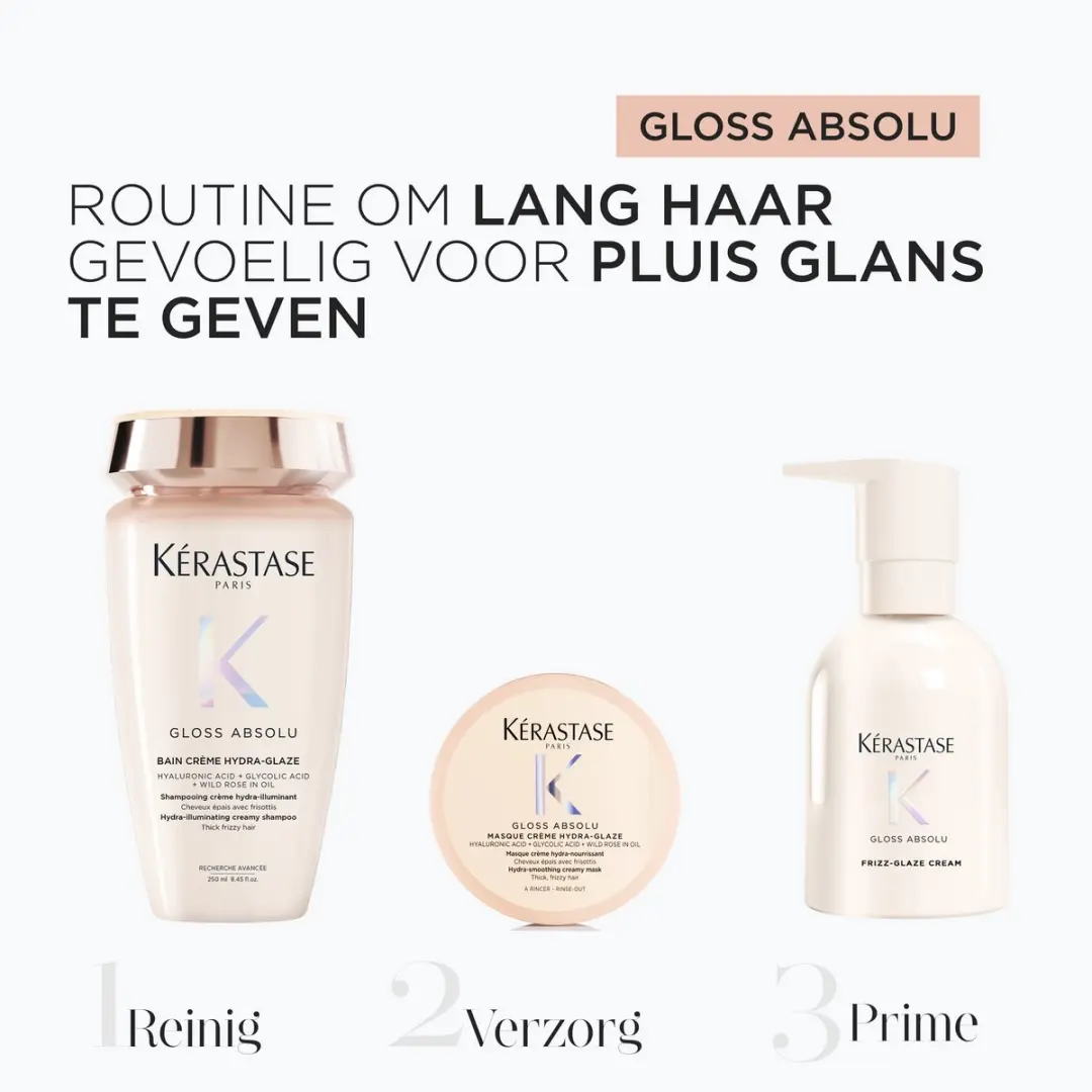 Kérastase Gloss Absolu Anti-Frizz Routine 370ml