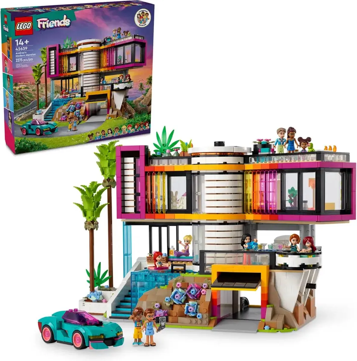 LEGO Friends Andrea's Futuristische Villa 42639 - 2275 Stukken