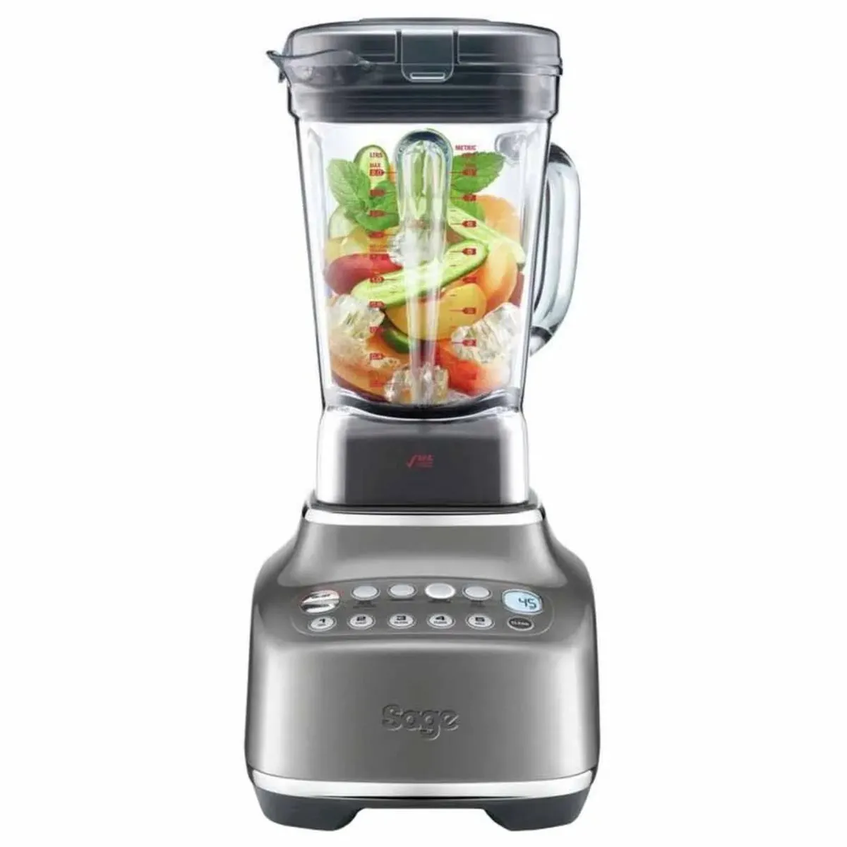 Sage the Q High Speed Blender 1220W - Smoked Hickory