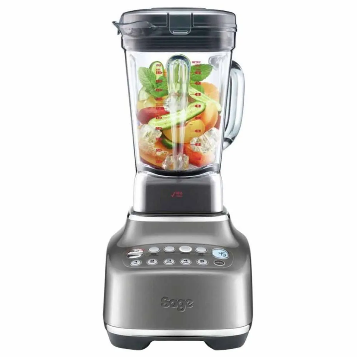 Sage the Q High Speed Blender 1220W - Smoked Hickory