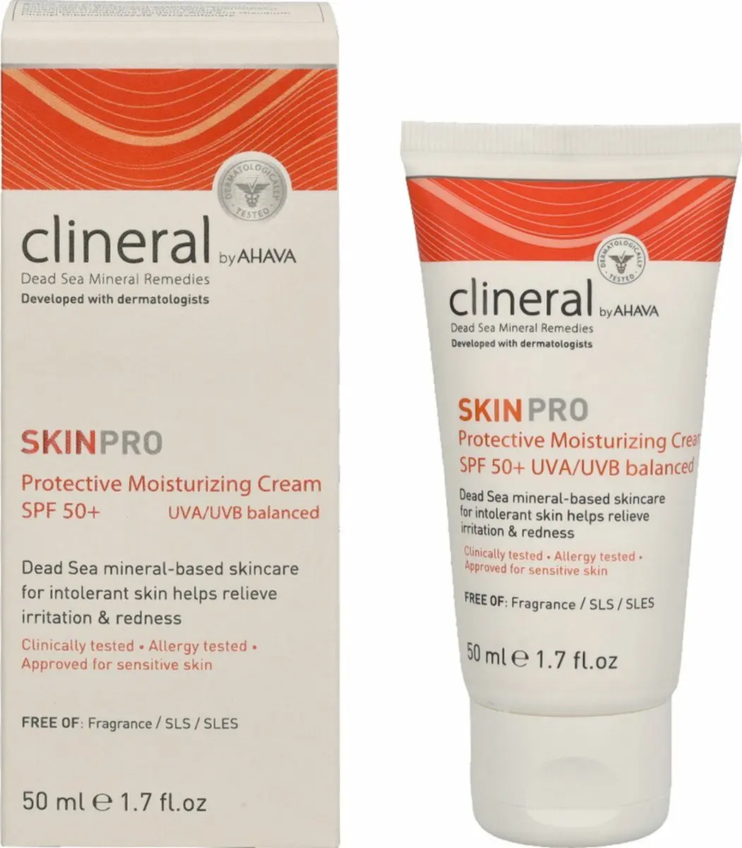 AHAVA CLINERAL SKINPRO Beschermende Vochtcrème SPF50