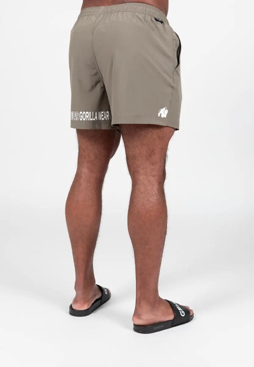 Gorilla Wear Otis Zwembroek Short - Legergroen L