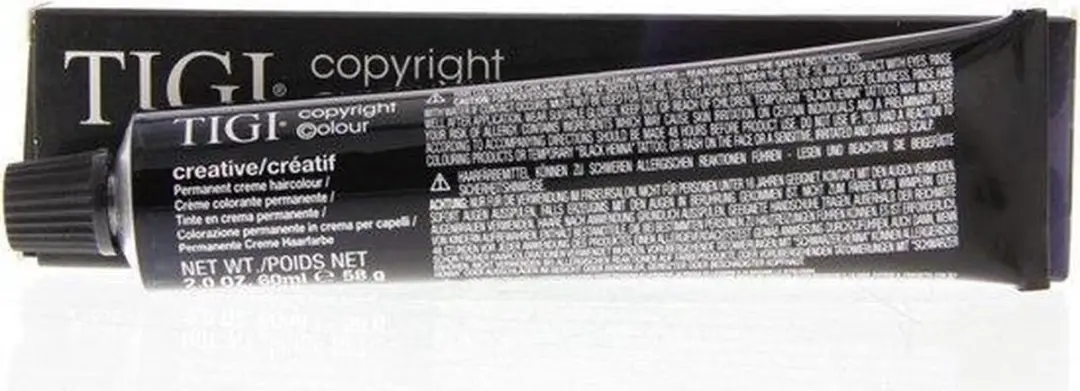 TIGI Copyright Colour 07/23 Medium Blonde Violet Gold Haarkleurcrème 60ml