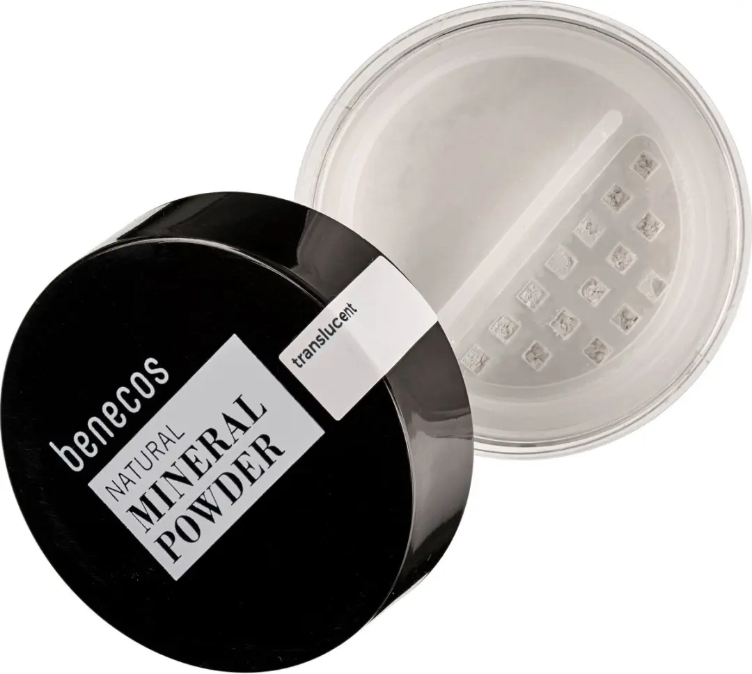 Benecos Loose Mineral Powder Translucent - 6g - Lichte huidskleur