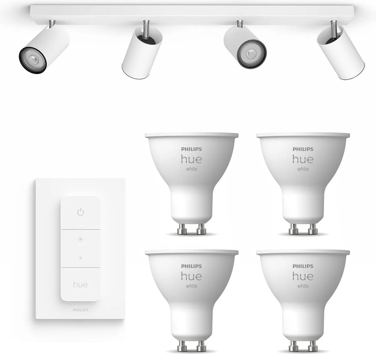 Philips Hue Kosipo Opbouwspot 4x GU10