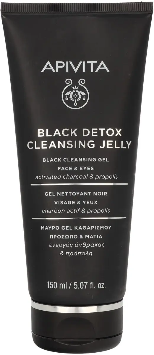 Apivita Black Detox Reinigingsgel 150ml