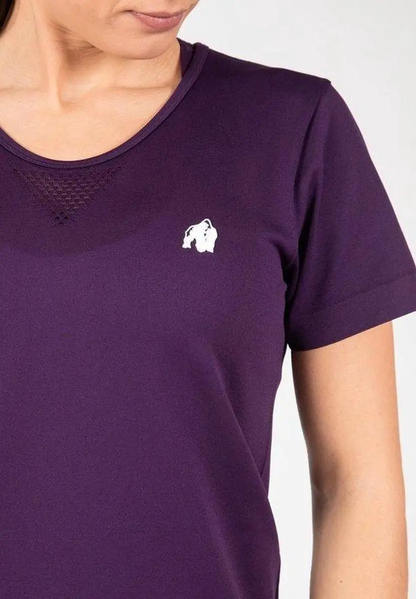 Gorilla Wear Neiro Seamless T-Shirt - Paars M/L
