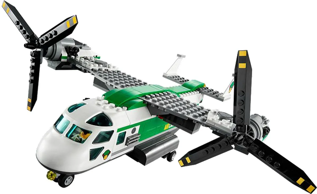 LEGO City Hefschroef Vrachtvliegtuig 60021 - 393 Stukken - afbeelding 6 van 6