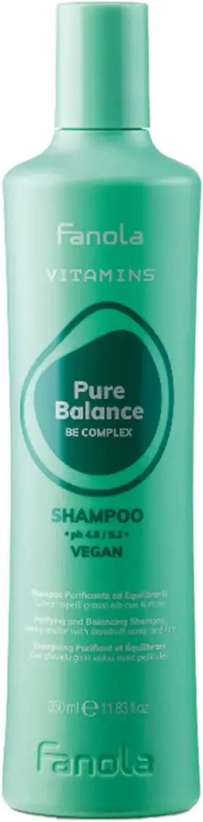Fanola Vitamins Pure Balance Be Complex Shampoo 350ml - afbeelding 6 van 6