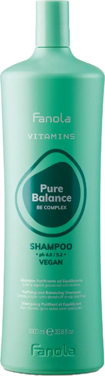 Fanola Vitamins Pure Balance Be Complex Shampoo 350ml