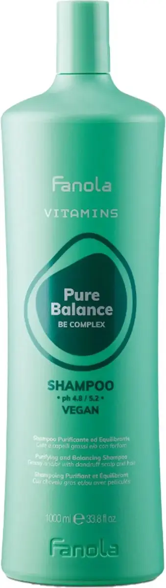 Fanola Vitamins Pure Balance Be Complex Shampoo 350ml