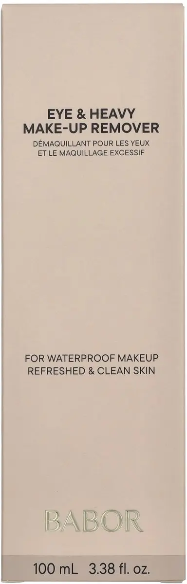 Babor Make-up Remover Eye & Heavy 100ml