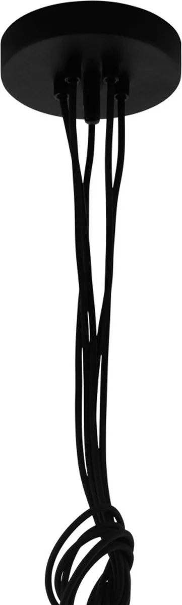 Eglo Couldsdon Hanglamp 5xE27 - Zwart/Wit