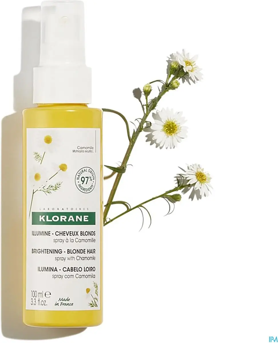 Klorane Spray met Kamille Verlichtend Blond Haar 100ml