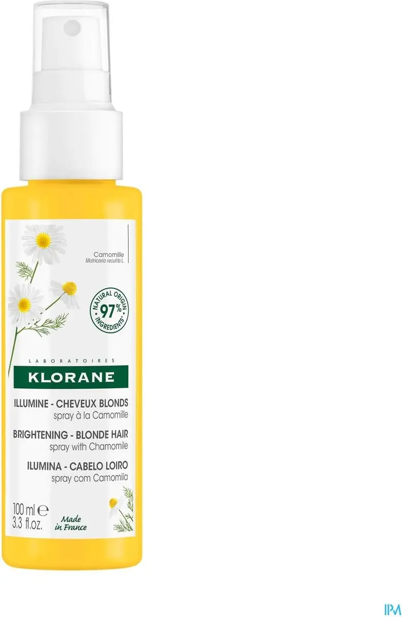 Klorane Spray met Kamille Verlichtend Blond Haar 100ml