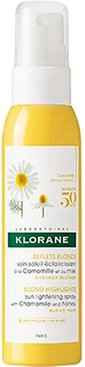 Klorane Spray met Kamille Verlichtend Blond Haar 100ml