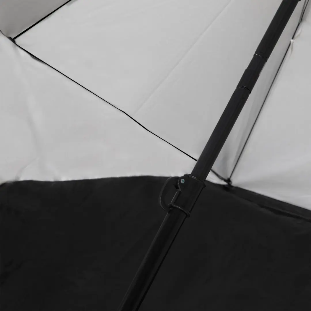 Virtufit Strandparasol Premium 200cm - Zwart