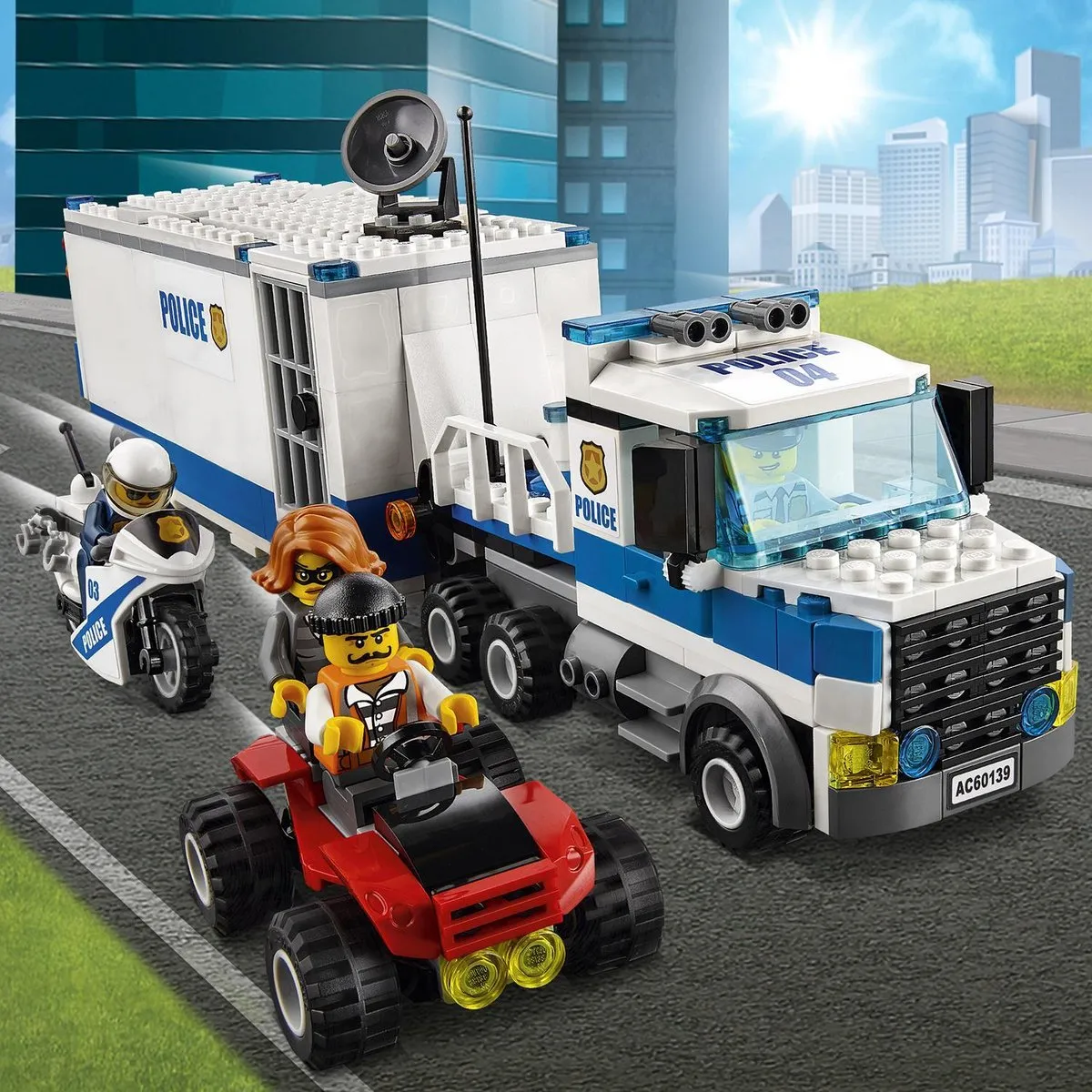 LEGO City Politie Mobiele Commandocentrale 60139 - 374 Stukken - afbeelding 3 van 6