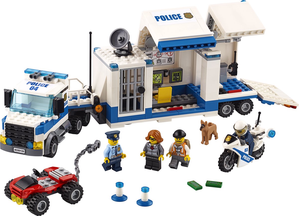 LEGO City Politie Mobiele Commandocentrale - 60139