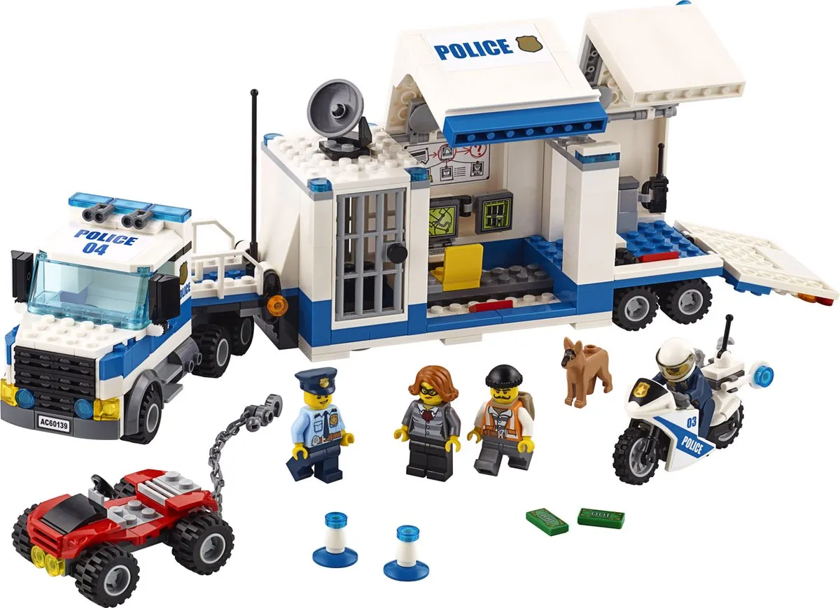 LEGO City Politie Mobiele Commandocentrale 60139 - 374 Stukken - afbeelding 2 van 6