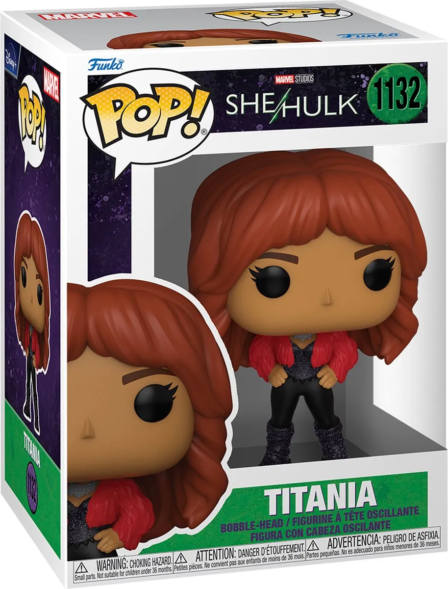 Funko Pop! Marvel She-Hulk - Titania Bobble-Head 64202
