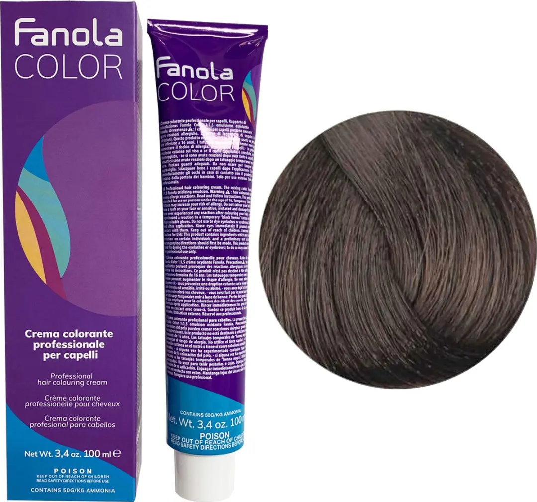 Fanola Professional Haarverf 5.0 Light Chestnut 150ml
