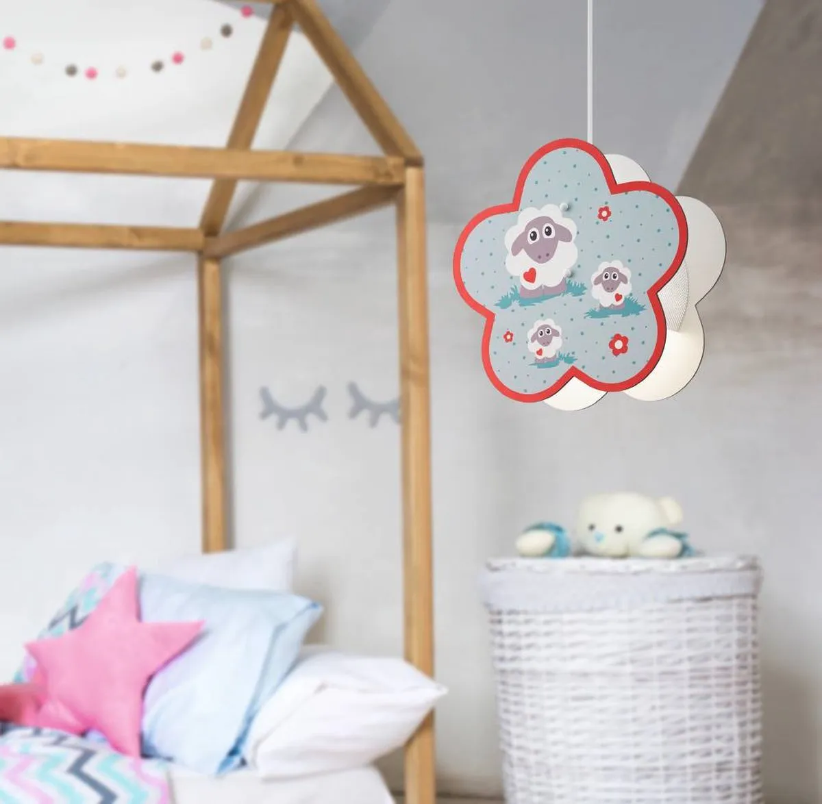 Eglo Lalelu Hanglamp - E27 - Multi