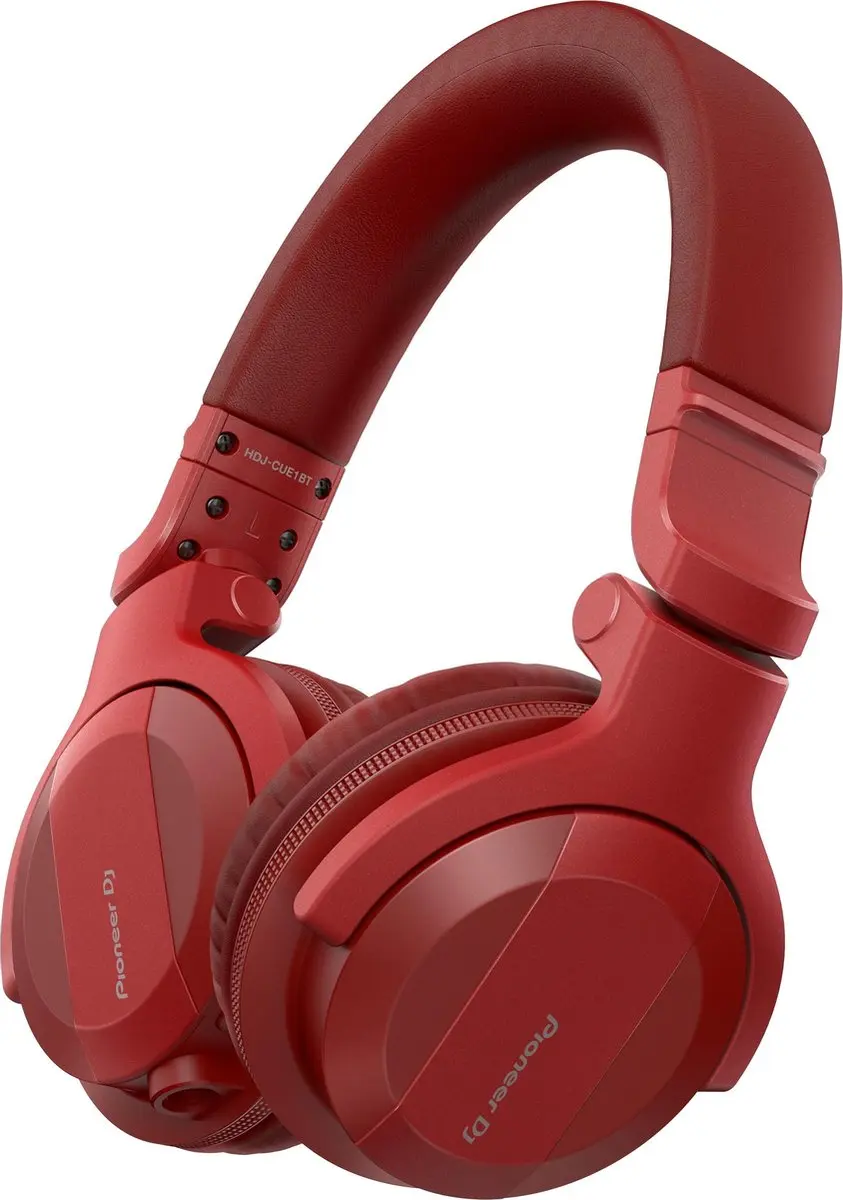 Pioneer DJ HDJ-CUE1BT Hoofdtelefoon - Bluetooth Rood