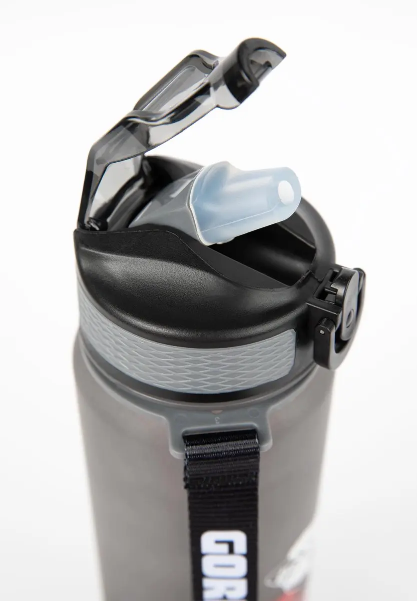 Gorilla Wear Gradient Waterfles 1000ml - Zwart/Grijs
